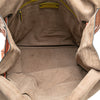 Bottega Veneta Leather Intrecciato-Trim Palio Fold Over Tote Secondhand