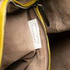 Bottega Veneta Leather Intrecciato-Trim Palio Fold Over Tote Secondhand