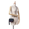 Saint Laurent Canvas Metallic Tiger Print Monogram Lou Camera Bag Secondhand