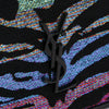 Saint Laurent Canvas Metallic Tiger Print Monogram Lou Camera Bag Secondhand