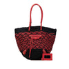 Balenciaga Raffia Motocross Classic Panier Basket Tote Secondhand