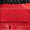 Balenciaga Raffia Motocross Classic Panier Basket Tote Secondhand