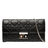 Dior Lambskin Cannage Miss Dior Promenade Wallet on Chain Secondhand