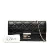 Dior Lambskin Cannage Miss Dior Promenade Wallet on Chain Secondhand