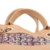 Chanel Tweed and Quilted Lambskin Multi Pocket Drawstring Backpack Secondhand
