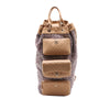 Chanel Tweed and Quilted Lambskin Multi Pocket Drawstring Backpack Secondhand