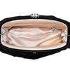 Chanel CC Pleated Satin Frame Evening Clutch Secondhand