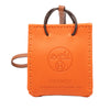 Hermès Milo Lambskin and Swift Shopping Bag Charm Secondhand