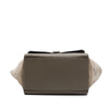 Celine Medium Calfskin and Suede Trapeze Satchel Secondhand