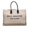 Secondhand Saint Laurent Canvas Rive Gauche Tote