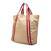 Gucci GG Canvas Web Tote Secondhand