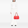 LOEWE Nubuck Anagram Madrid Fringe Shoulder Bag Secondhand