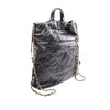Chanel Large Quilted Shiny Calfskin 22 Backpack Secondhand