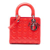 Dior Medium Patent Cannage Lady Dior Secondhand