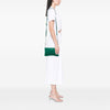 Miu Miu Matelasse Nylon Crystal Chain Crossbody Secondhand