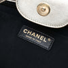 Chanel Large Bicolor Metallic Goatskin and Calfskin Boy Tote Secondhand