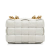 Secondhand Bottega Veneta Nappa Intrecciato Padded Chain Cassette Satchel