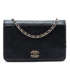 Chanel CC Stitched Calfskin Wallet on Chain Secondhand