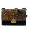 Saint Laurent Medium Calfskin and Leopard Printed Suede Bellechasse Bag Secondhand