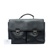 Prada City Calf Double Push Lock Business Bag Secondhand