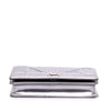 Secondhand Dior Metallic Patent Microcannage Diorama Wallet on Chain