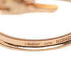 Hermès 18K Rose Gold Kelly Clochette Ring Secondhand