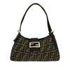 Secondhand Fendi Zucca Canvas Shoulder Bag