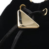 Prada Mini Velluto Drawstring Pouch Secondhand