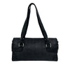 Ferragamo Gancini Embossed Leather Shoulder Bag Secondhand