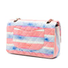 Chanel Medium Classic Printed Lambskin Watercolor Double Flap Secondhand