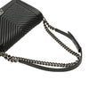 Chanel Medium Chevron Wrinkled Lambskin Boy Flap Secondhand