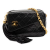 Chanel CC Quilted Lambskin Tassel Camera Bag Secondhand