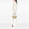 LOEWE Small Raffia Anagram Basket Tote Secondhand