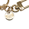 Louis Vuitton Gold Plated LV Circle Key Holder and Bag Charm Secondhand