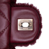 Secondhand Chanel Medium Tricolor CC Quilted Shearling Single Flap