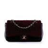 Chanel Medium Tricolor CC Quilted Shearling Single Flap Secondhand