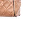 Chanel Large Quilted Grained Calfskin Bowler Handbag Secondhand