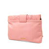 Miu Miu Lambskin Flower Applique Clutch with Strap Secondhand