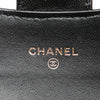 Chanel CC Quilted Lambskin Flap Card Holder On Chain Secondhand