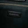 Balenciaga Patent Logo Shopping Tote XXS Secondhand
