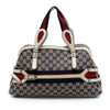 Gucci GG Canvas Web Handbag Secondhand