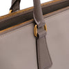 Prada Medium Bicolor Saffiano Lux Galleria Double Zip Satchel Secondhand