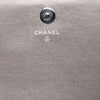 Chanel Quilted Metallic Lambskin Boy Clutch On Chain Secondhand