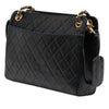 Chanel CC Quilted Lambskin Pocket Shoulder Bag Secondhand