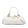 Chanel Métiers d'Art CC Quilted Lambskin Box with Top Handle Bag Secondhand