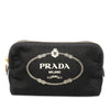 Prada Canvas Canapa Logo Pouch Secondhand
