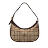 Burberry Haymarket Check Canvas Shoulder Bag Secondhand