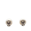 Chanel CC Resin Clip On Earrings Secondhand