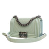 Chanel Small Quilted Patent Boy Flap Secondhand