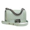 Chanel Small Quilted Patent Boy Flap Secondhand